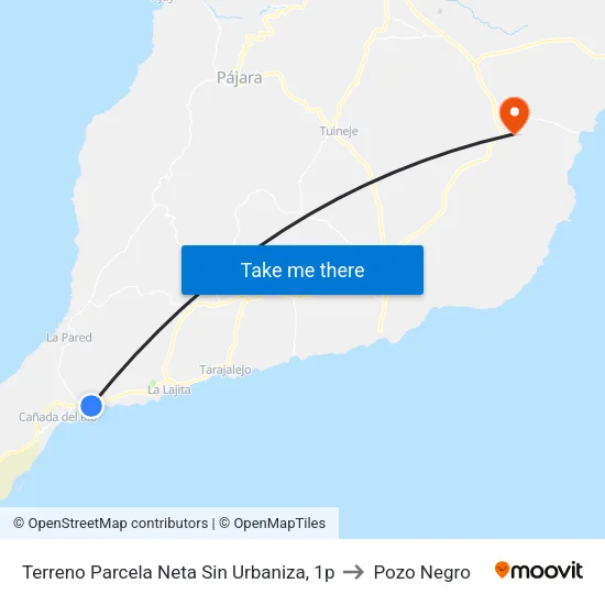 Terreno Parcela Neta Sin Urbaniza, 1p to Pozo Negro map