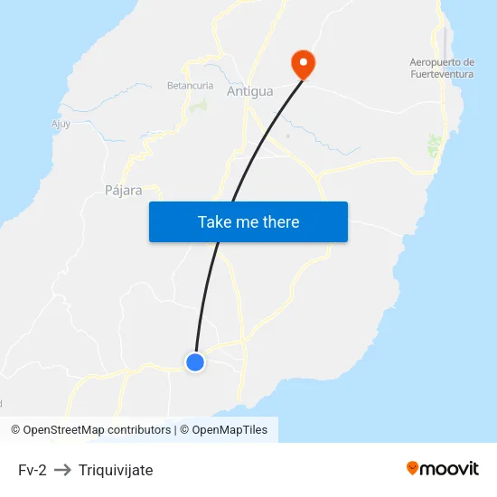 Fv-2 to Triquivijate map