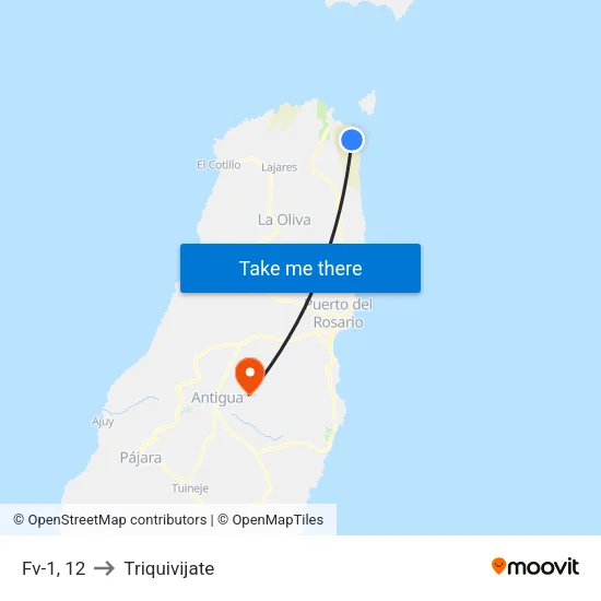Fv-1, 12 to Triquivijate map