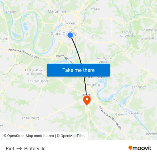 Riot to Pinterville map