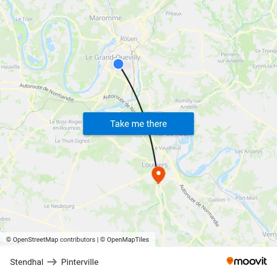Stendhal to Pinterville map