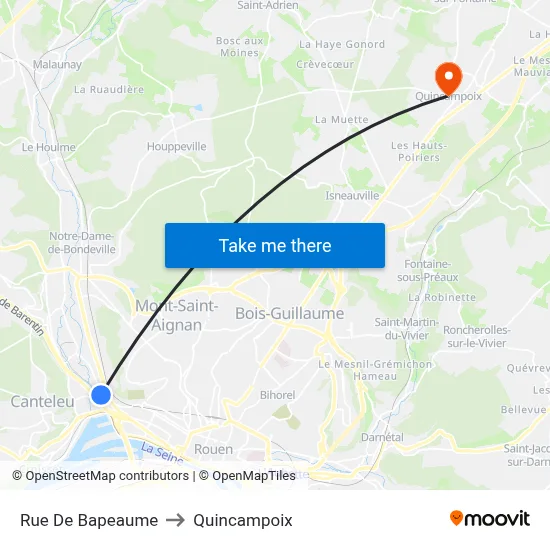 Rue De Bapeaume to Quincampoix map