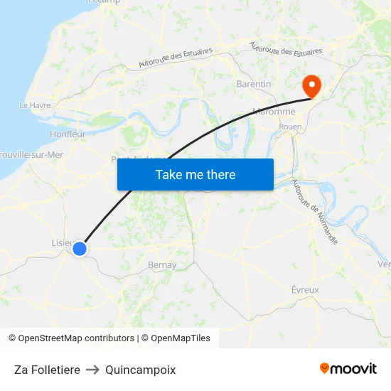 Za Folletiere to Quincampoix map