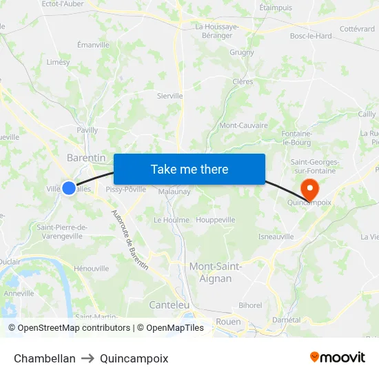 Chambellan to Quincampoix map