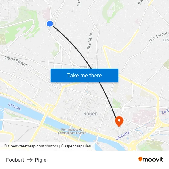 Foubert to Pigier map