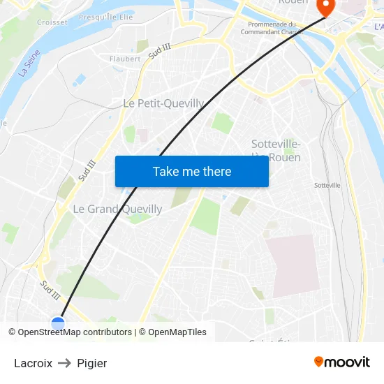 Lacroix to Pigier map