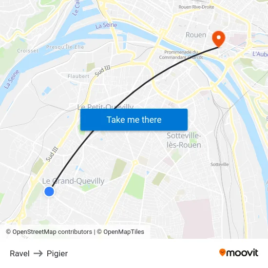 Ravel to Pigier map