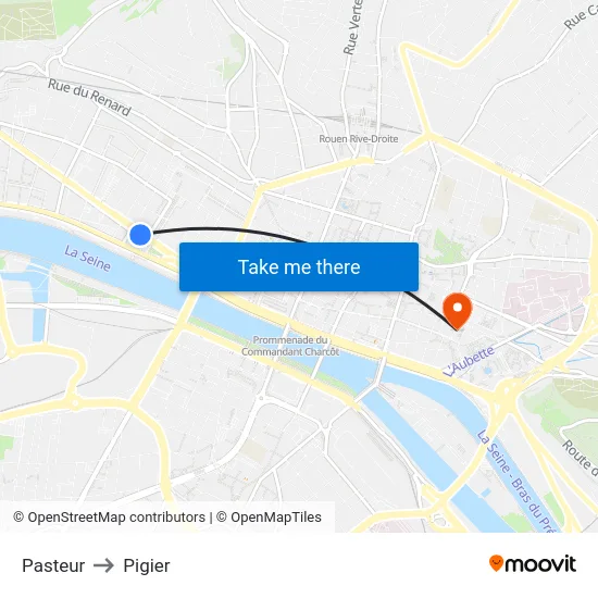 Pasteur to Pigier map