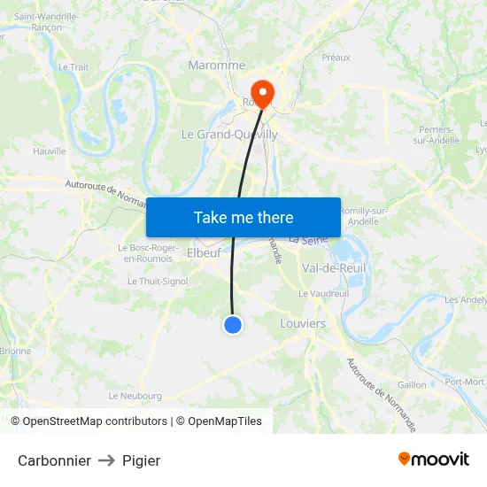 Carbonnier to Pigier map