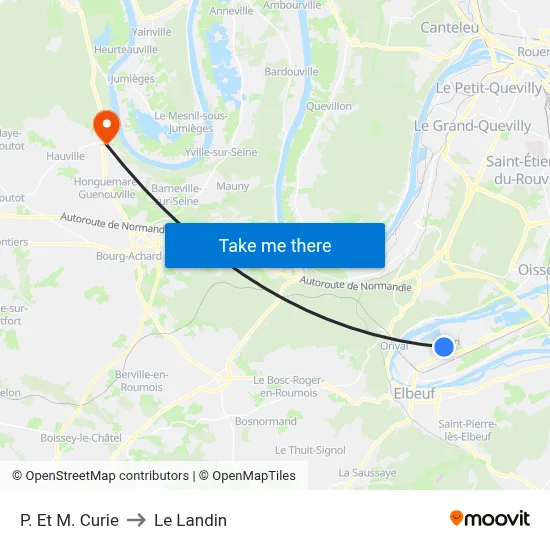 P. Et M. Curie to Le Landin map