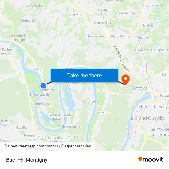 Bac to Montigny map