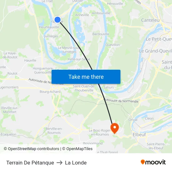 Terrain De Pétanque to La Londe map