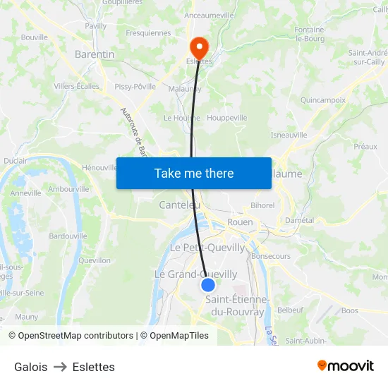 Galois to Eslettes map