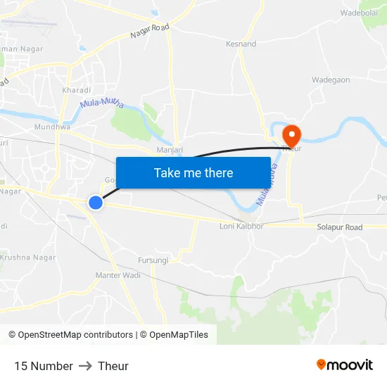 15 Number to Theur map