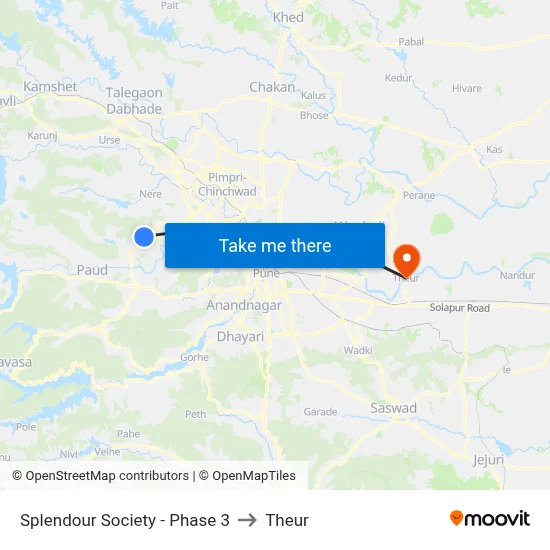 Splendour Society - Phase 3 to Theur map