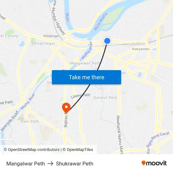 Mangalwar Peth to Shukrawar Peth map