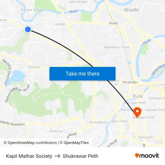 Kapil Malhar Society to Shukrawar Peth map