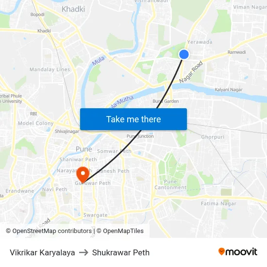 Vikrikar Karyalaya to Shukrawar Peth map