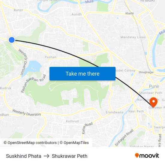 Suskhind Phata to Shukrawar Peth map