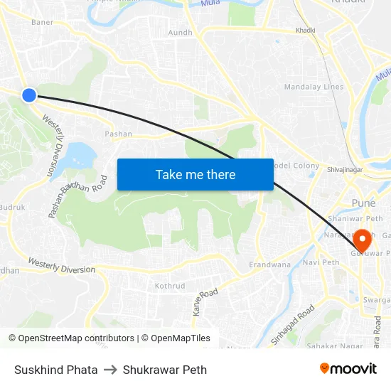 Suskhind Phata to Shukrawar Peth map