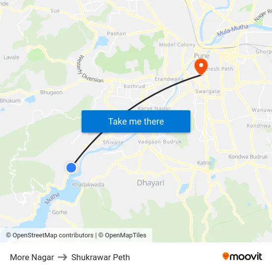 More Nagar to Shukrawar Peth map