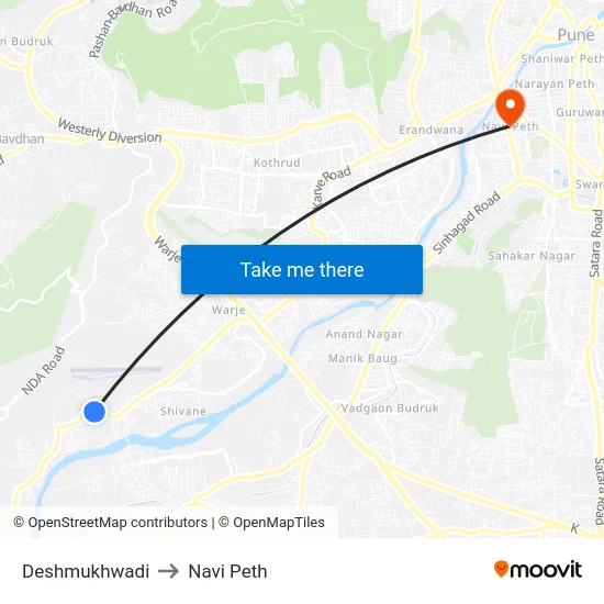 Deshmukhwadi to Navi Peth map