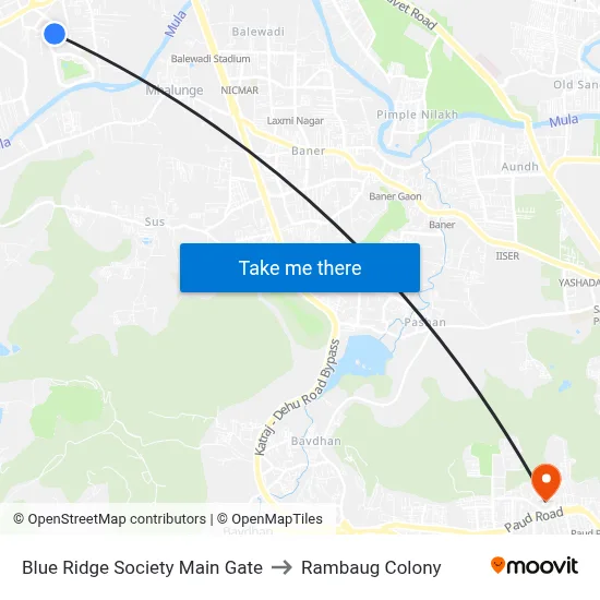Blue Ridge Society Main Gate to Rambaug Colony map