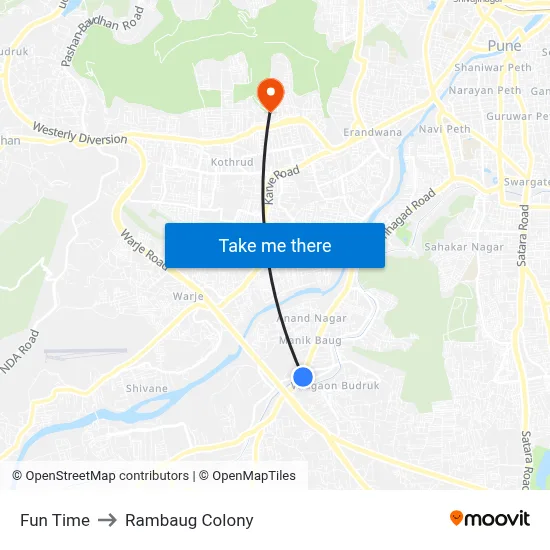 Fun Time to Rambaug Colony map