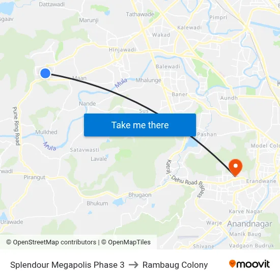 Splendour Society - Phase 3 to Rambaug Colony map
