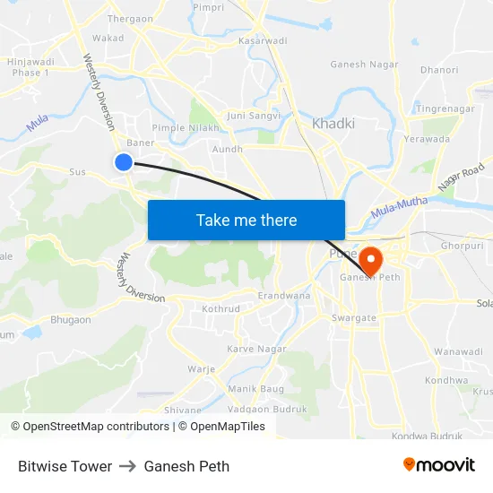 Bitwise Tower to Ganesh Peth map