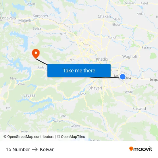 15 Number to Kolvan map