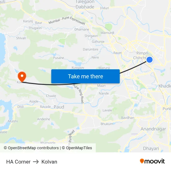 HA Corner to Kolvan map