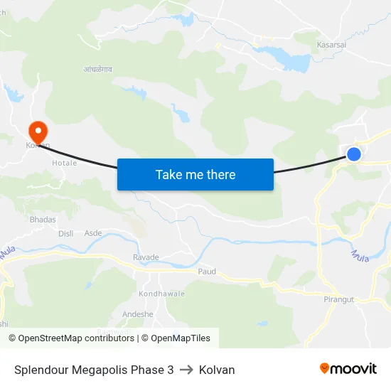 Splendour Megapolis Phase 3 to Kolvan map