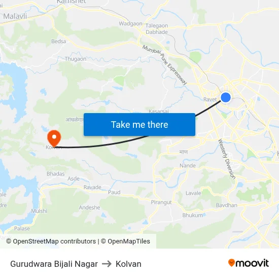 Gurudwara Bijali Nagar to Kolvan map