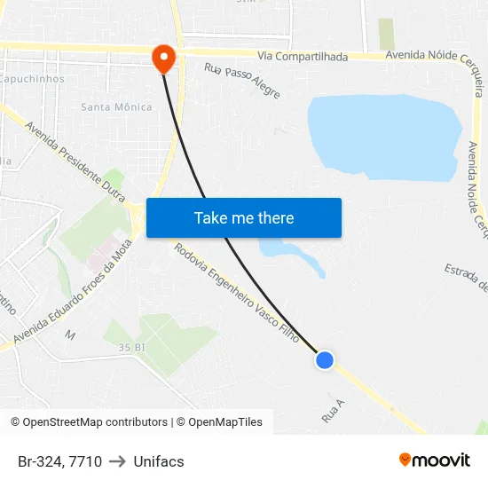 Br-324, 7710 to Unifacs map