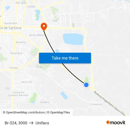 Br-324, 3000 to Unifacs map