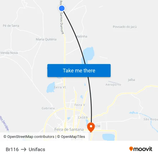 Br116 to Unifacs map