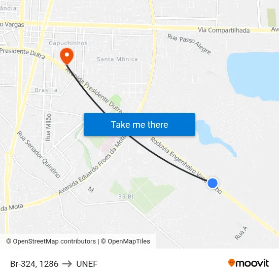 Br-324, 1286 to UNEF map