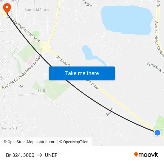 Br-324, 3000 to UNEF map