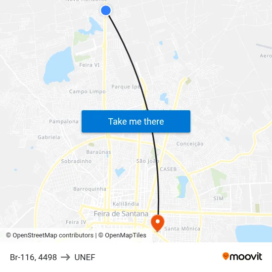 Br-116, 4498 to UNEF map