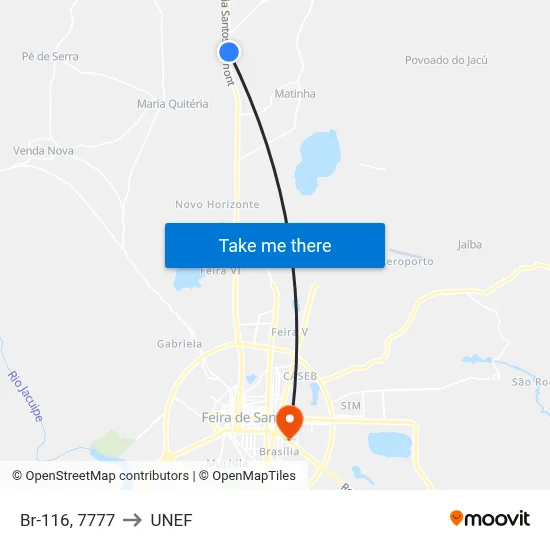 Br-116, 7777 to UNEF map