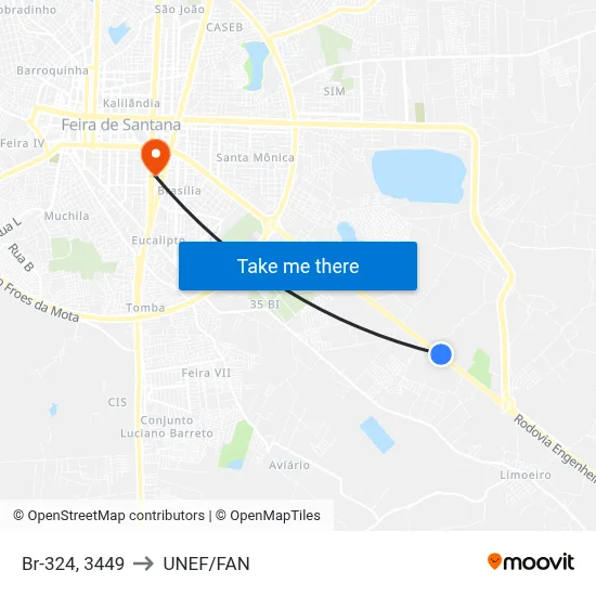 Br-324, 3449 to UNEF/FAN map