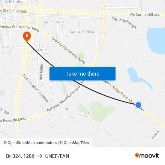 Br-324, 1286 to UNEF/FAN map
