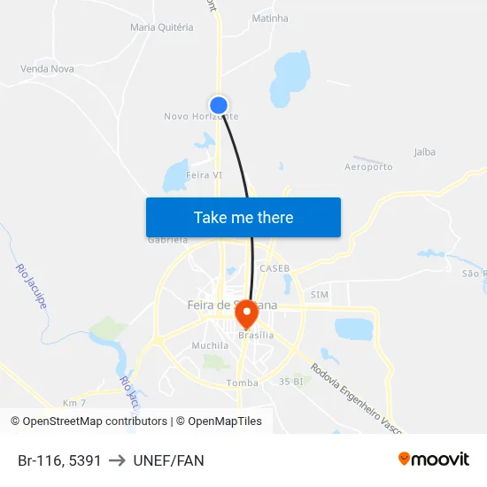 Br-116, 5391 to UNEF/FAN map