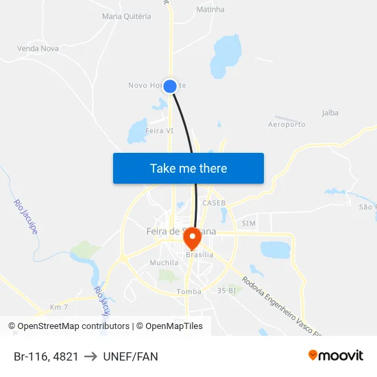 Br-116, 4821 to UNEF/FAN map