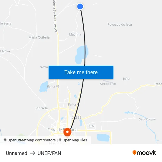 Unnamed to UNEF/FAN map