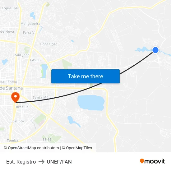 Est. Registro to UNEF/FAN map
