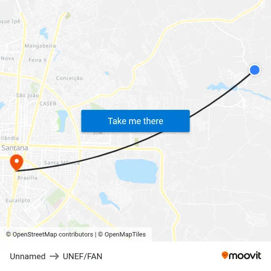 Unnamed to UNEF/FAN map