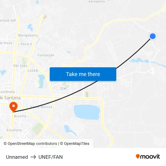 Unnamed to UNEF/FAN map