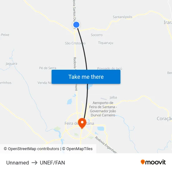 Unnamed to UNEF/FAN map